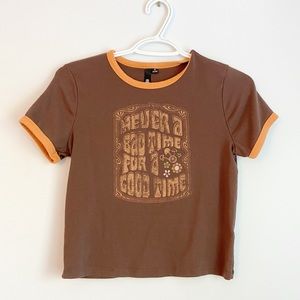 50s Vintage Style Crop Top